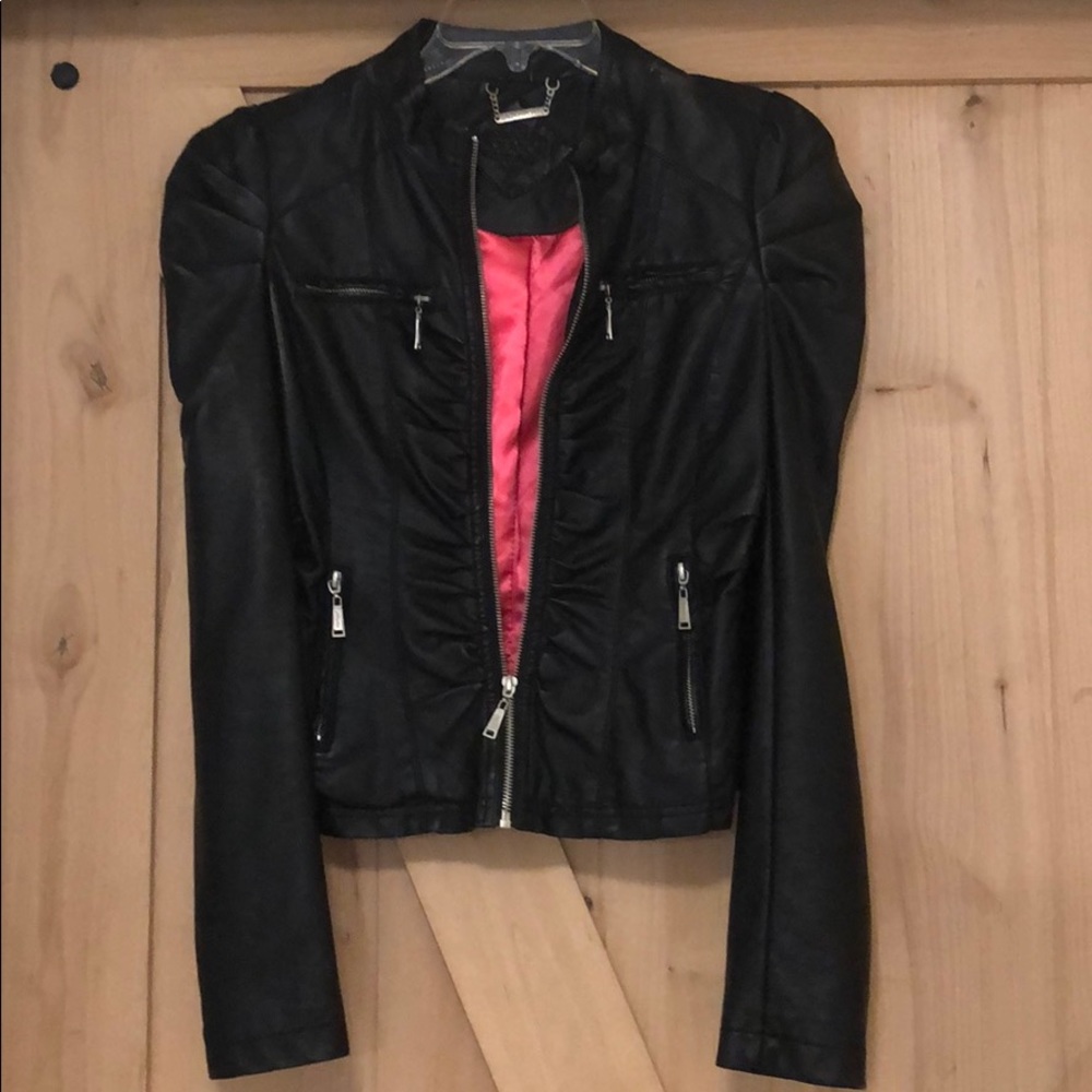 Faux Black Jacket